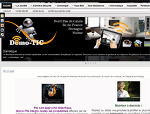 Tablet Screenshot of domo-tic.com